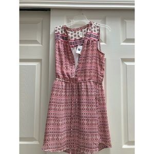 Drawstring sleeveless button-front dress from GAP